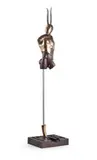Paul Wunderlich, Minotauros, 1977, Bronze with dark-brown patina,  stainless steel, brass; ed. 480/2000 
Foundry Venturi Arte, Bologna