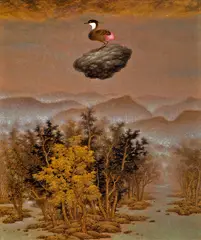 Nostalgia by Gao Huijun, 2006, Oil on canvas, sold Dec 2010