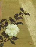 Dong Shawhwei, White Camellia (Dawn), 2018, Oil on canvas