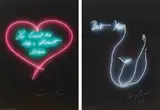 Tracey Emin, You Loved Me Like A Distant Star& But Yea  (a set of 2), 2012 (You Loved Me Like A Distant Star)； 2005 (But Yea), Photography