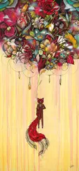 Never Lazy in Love by SupaKitch, 2014, Acrylic on canvas, offered May 2016