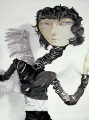 Xiong Yu, Three-Winged Portrait, 2007, Oil on canvas