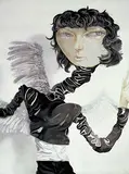 Xiong Yu, Three-Winged Portrait, 2007, Oil on canvas