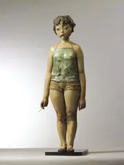 Xiang Jing, Virgin With Cigarette, 2005, Fiber glass, painted, numbered 2/7