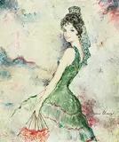 Bernard Charoy, Carmen, 2014, Acrylic on canvas