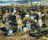 Lin Fengmian, Fisherwomen