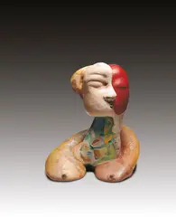 Breasts by Fu Ching-Li, 1995-1997, Fiberglass, sold Dec 2009