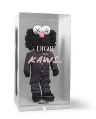 Dior & Kaws, BFF (Plush) (Black), 2019, Polyster, plush, limited-edition outfit designed and made by Dior, edition no. 486/500