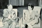 Shi Xinning, Mao with Katharine Hepburn, 2006, Oil on canvas