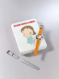 Slash with a Knife by Yoshitomo Nara, 1999, Watch, metal case, sold Jun 2015