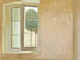 Taï Hoi-Ying, Janela Aberta (Open Window), 1985-1986, Oil on panel