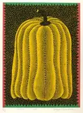 Pumpkin by Yayoi Kusama, 1988, Print, edition no. 39/50, sold Dec 2020