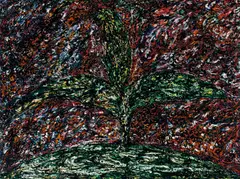 Hsu Yu-jen, The Sky Is Burning and Still Live, Oil on canvas