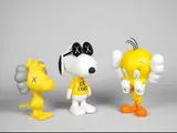 Kaws, Woodstuck; Snoopy; Tweety (a set of 3), 2010; 2012, Mixed media, vinyl, edition of 500