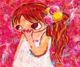 What Should I do? by Ayako Rokkaku, 2007, Acrylic on canvas, sold Dec 2011