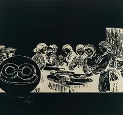 Wang Guangyi, Methodology 3 of People's War, 2004, Oil on canvas