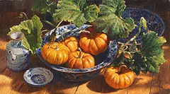 Han Wu-Lin, Pumpkin, 1998, Oil on canvas