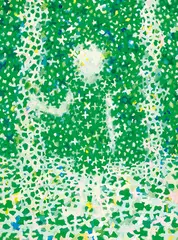 Tomoya Tsukamoto, Inside the Forest, 2008, Oil on canvas