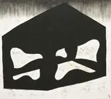 Wang Huaiqing, Portrait of Stool, 1999, Oil on canvas