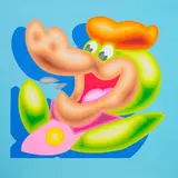 Kenz, Power House, 2021, Acrylic on canvas