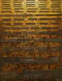 Sacred Ladders by Huang Gang, 2007, Mixed media on board, offered Dec 2019