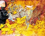 Xiong Yu, Garden, 2005, Oil on canvas