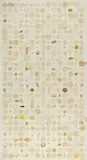 Liang Quan, Tea and Some Coffee No. 2, 2007, Tea, ink and color on rice paper, mounted onto linen