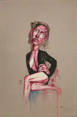 Zeng Fanzhi, Woman, 2002, Oil on canvas