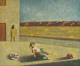 Liu Hong-wei, Dancing with the Master - Sunshine, 2008, Oil on canvas