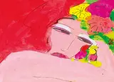 Walasse Ting, Girl with Red Hair