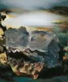 The Dawn of Mt. Balang by Zhou Chunya, 1994, Oil on canvas, sold Dec 2006