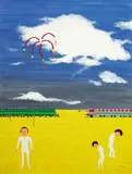 Xu Maomao, No Cry Separation, 2006, Acrylic on canvas