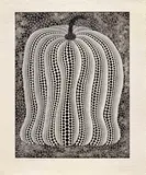 Yayoi Kusama, Pumpkin-Black, 2006, Etching, edition of 8, HC 3/4