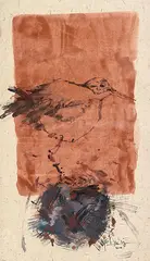 Ye Yongqing, Untitled 1, 2014, Mixed media on paper