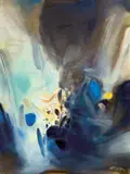 L'ineffable by Chu Teh-chun, 1993-1994, Oil on canvas, offered Dec 2010