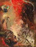 Chihung Yang, Anxiety, 1985, Acrylic on canvas