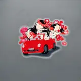Han Yajuan, The Flower Alley, 2006, Oil on canvas