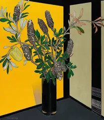 Criss Canning, Banksia from Signature Drive 2026, 2026, oil on board