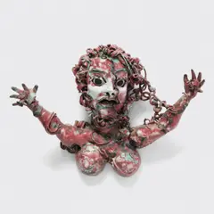 John Perceval, Girl Stretching 1961, 1961, earthenware