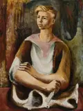 Donald Friend, The Young Sculptor 1946, 1946, oil on canvas