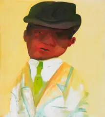 Charles Blackman, The Punter (Self Portrait) 1965, 1965, oil on canvas