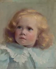 Florence Fuller, Portrait of Andrew Fuller (1896), 1896, oil on canvas