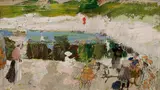 E. Phillips Fox, Sketch (at Nice) (circa 1911), 1911, oil on wood