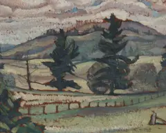Roy De Maistre, Mount Valdemar 1927, 1927, oil on board