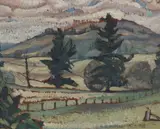 Roy De Maistre, Mount Valdemar 1927, 1927, oil on board