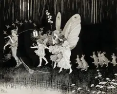 Ida Rentoul Outhwaite, Jack O’ Lantern (1916), 1916, ink and wash on paper