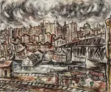 Danila Vassilieff, Railway (1936)