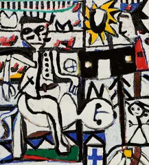 David Larwill, Make Way 1984, 1984, oil on canvas