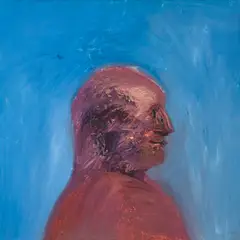 Sidney Nolan, Miner 1972, 1972, oil on composition board