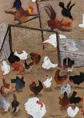 William Robinson, Defending His Territory 2015, 2015, gouache on paper